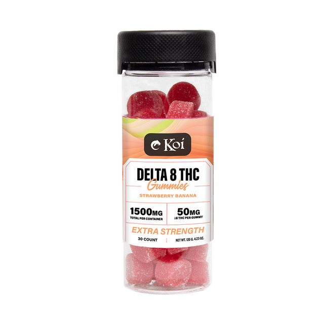 Koi Delta 8 Extra Strength Gummies - 30 Count Edibles Koi CBD