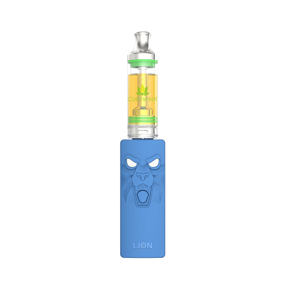 Yocan Gold Kodo Lion By Curvana Vape Yocan Blue Walker Cartridge + Battery