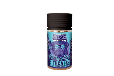Haze THCA Baby Joints 3.5 Grams Flower Haze Blueberry Midnight