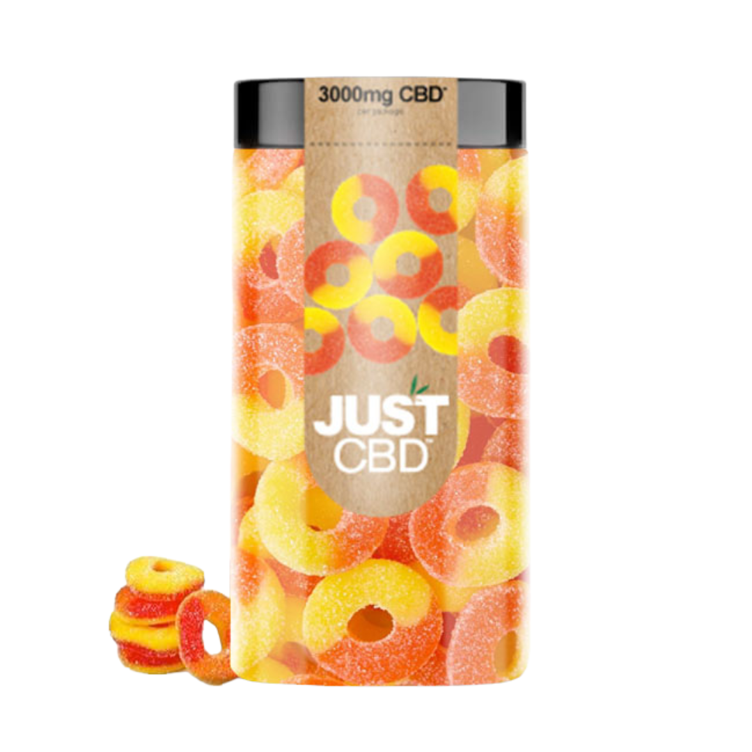 Just CBD - Gummies THC FREE Edibles Just CBD 3000mg Sugar Free Worms