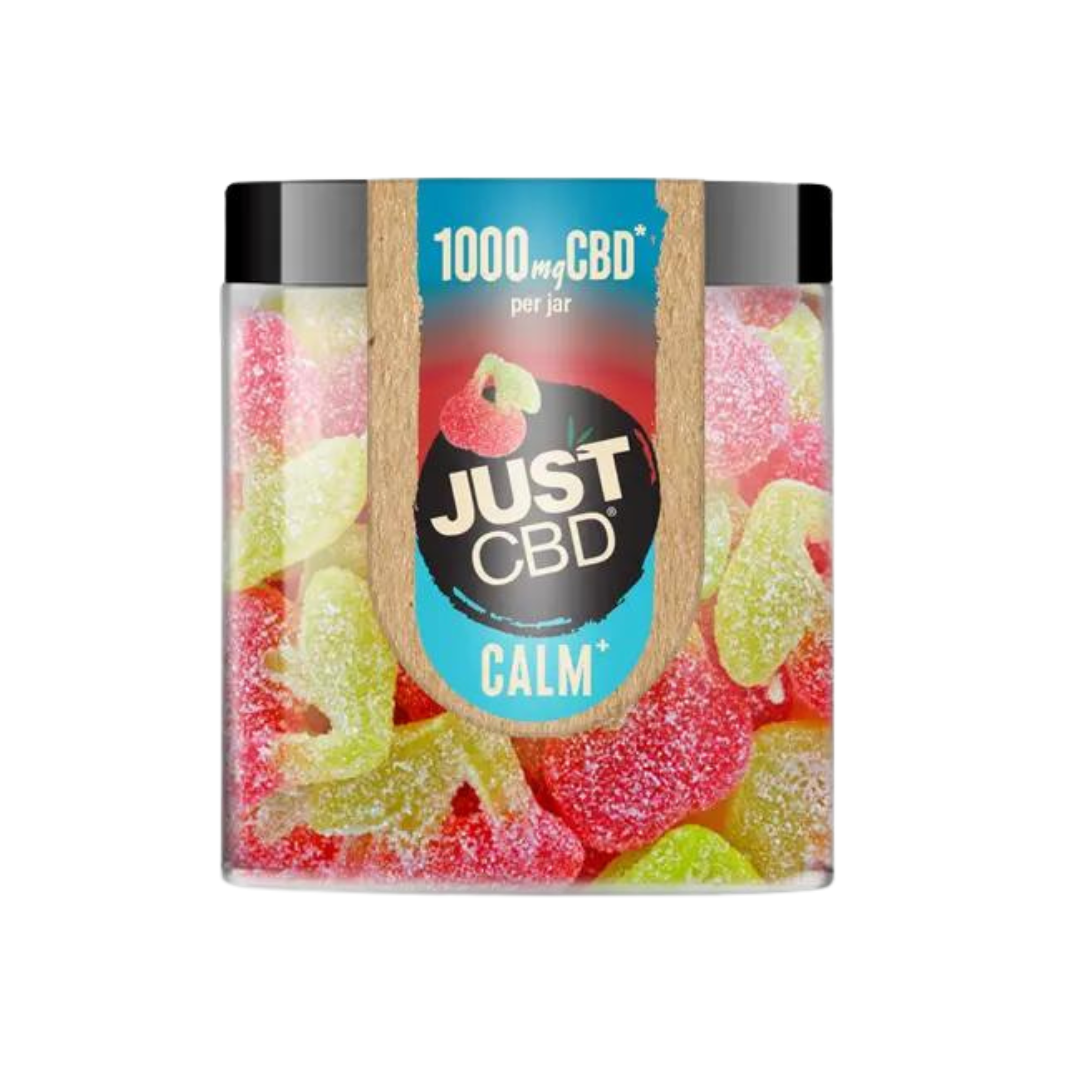 Just CBD - Gummies THC FREE Edibles Just CBD 1000mg Sour Cherry
