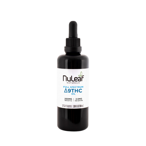 Nuleaf Naturals Full Spectrum Delta 9 Oil Oils NuLeaf Naturals 125mg