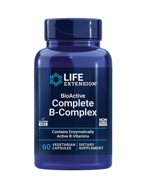 BioActive Complete B-Complex — 60 Capsules Have A Nice Day