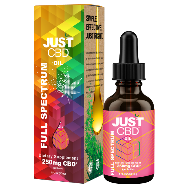 Just CBD - CBD Tincture - Full Spectrum Oil Oils Just CBD