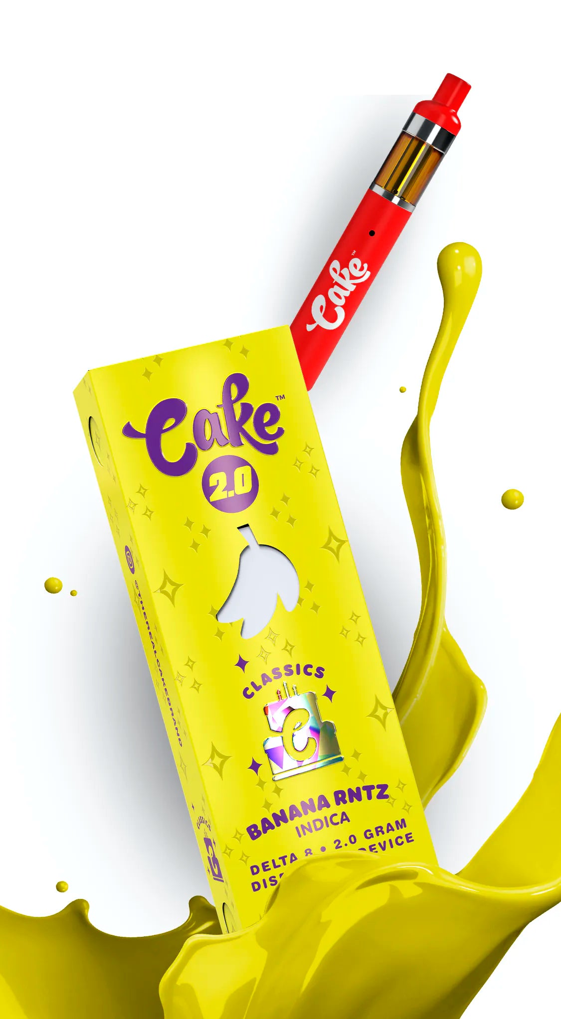 Cake - Delta 8 Disposable - 2G Vape Cake