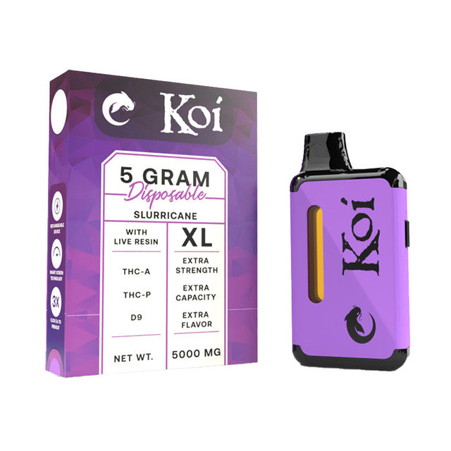 Koi THCA 5g Disposable Vape Vape Koi CBD Slurricane