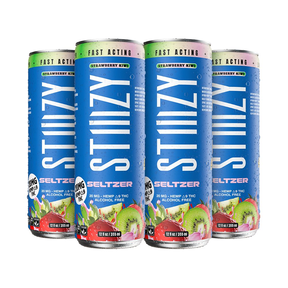 STIIIZY D9 Hemp Seltzer | 12oz | 20mg | 24ct Case
