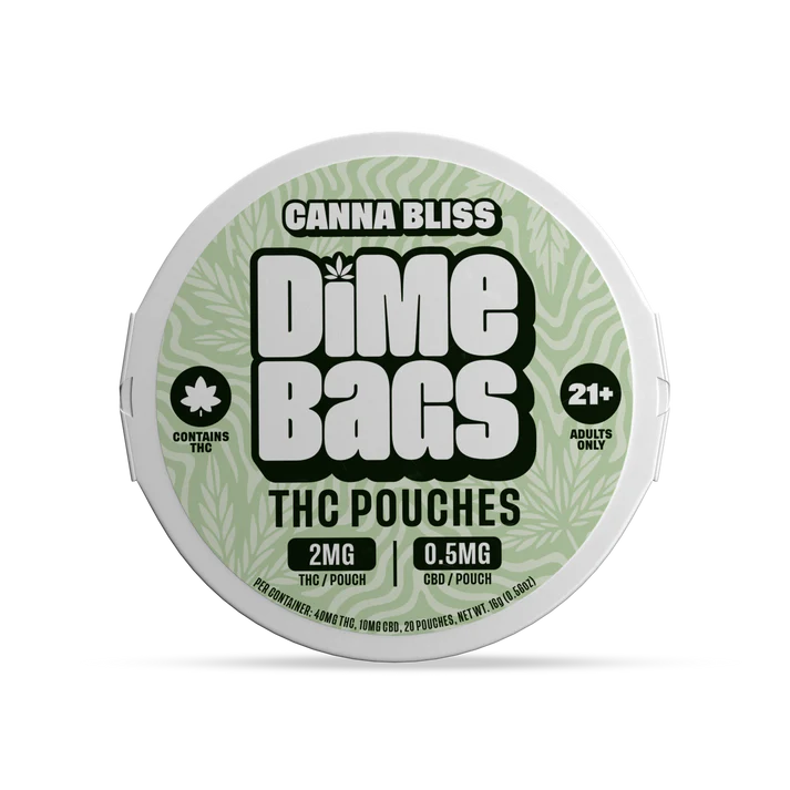 Dime Bags THC Pouches Canna Bliss - Single Can Edibles Dime Bags