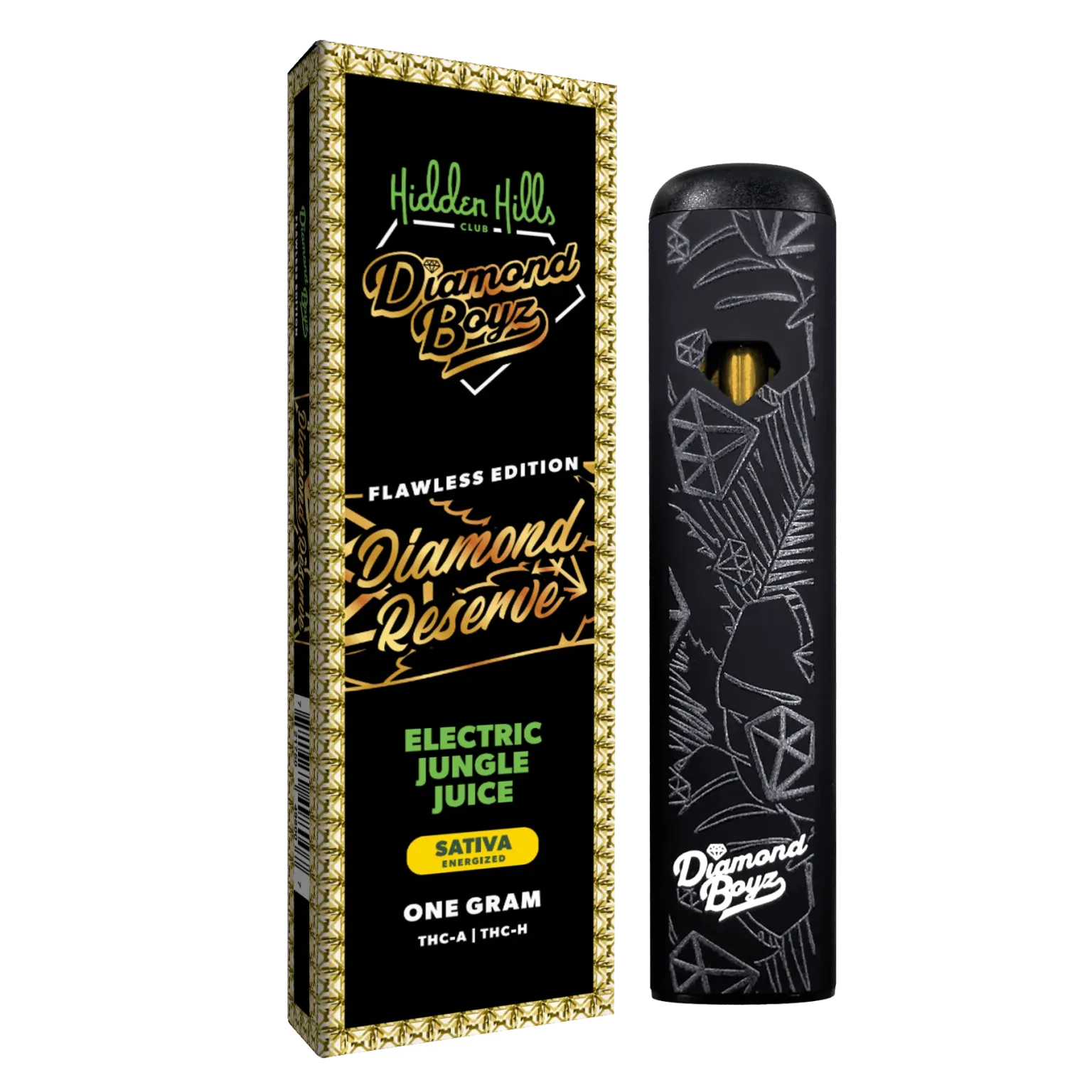Hidden Hills Diamond Reserve THC-A Disposable – 1 Gram Vape Hidden Hills Electric Jungle Juice