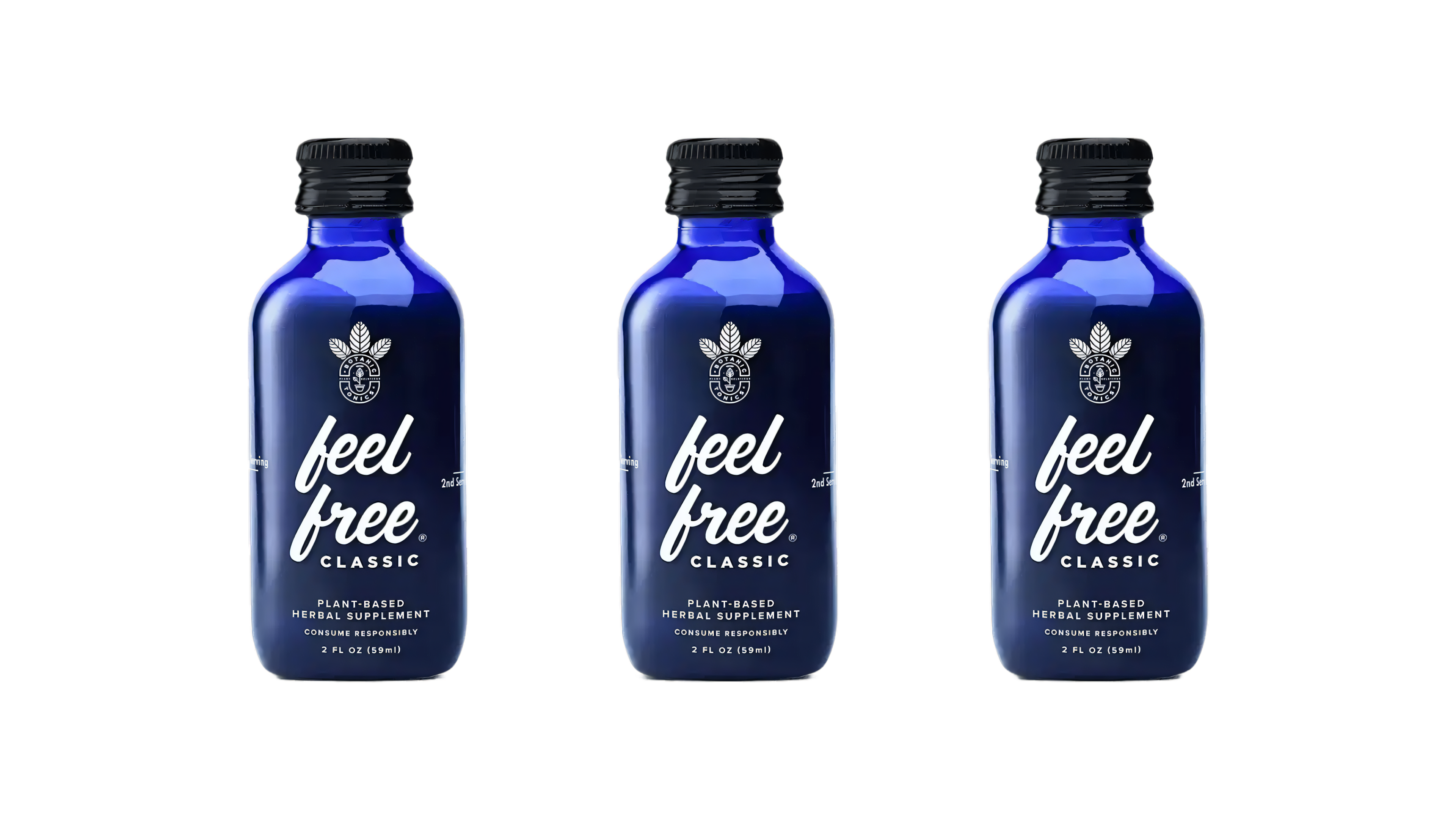 Feel Free Classic Tonic - 3 pack Kratom Feel Free