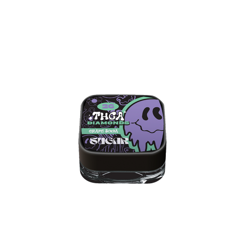 Sugar 2G THCA Dab Diamonds Concentrates Trippy Sugar Grape Soda  
