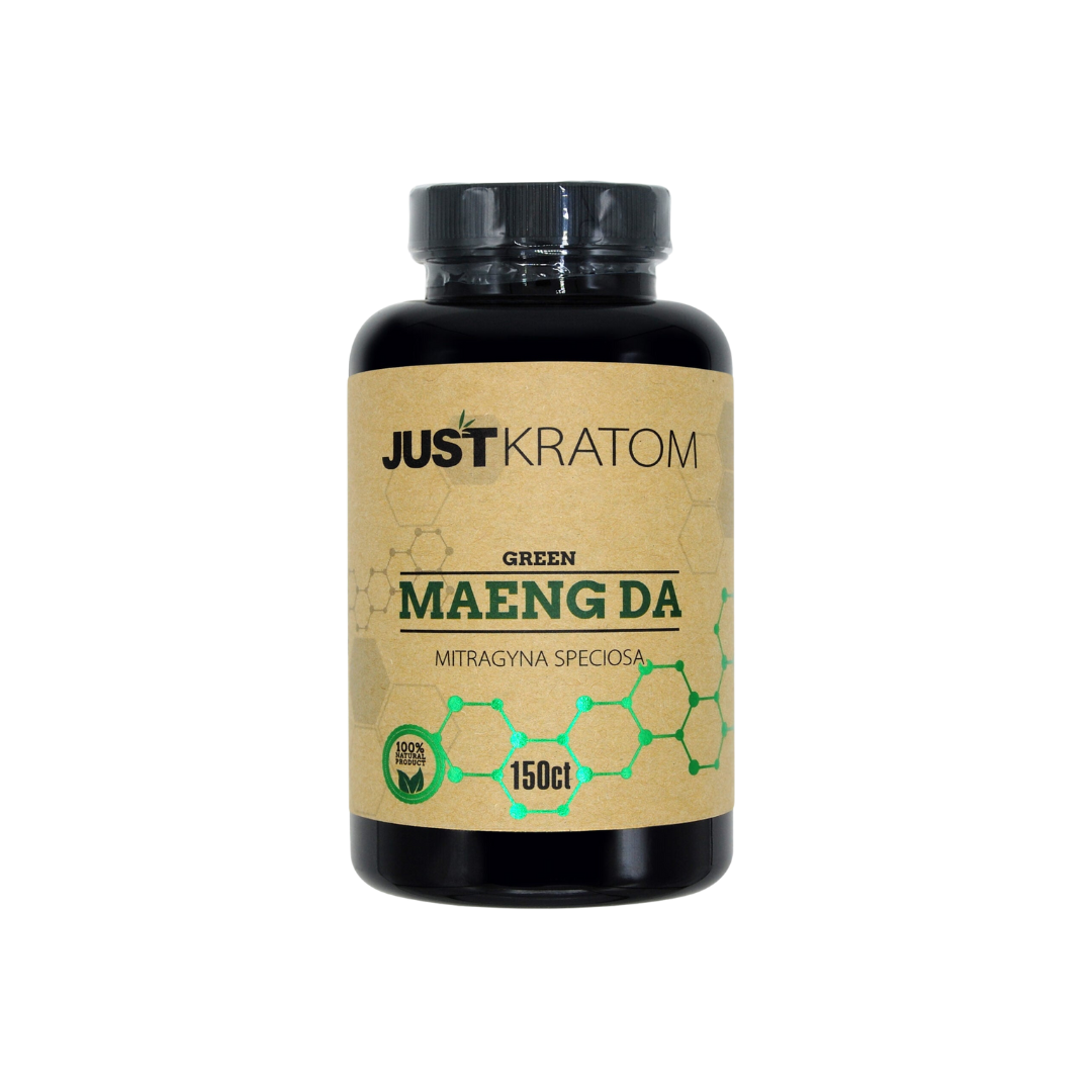 Just Kratom - Kratom Capsules Kratom Just Kratom 150 Count Green Maeng Da 