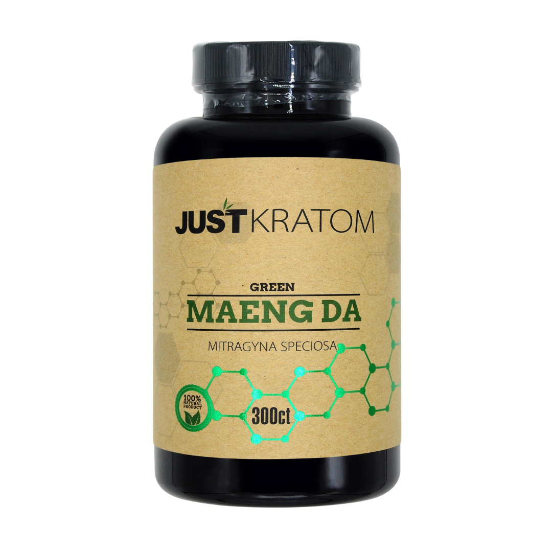 Just Kratom - Kratom Capsules Kratom Just Kratom 300 Count Green Maeng Da 