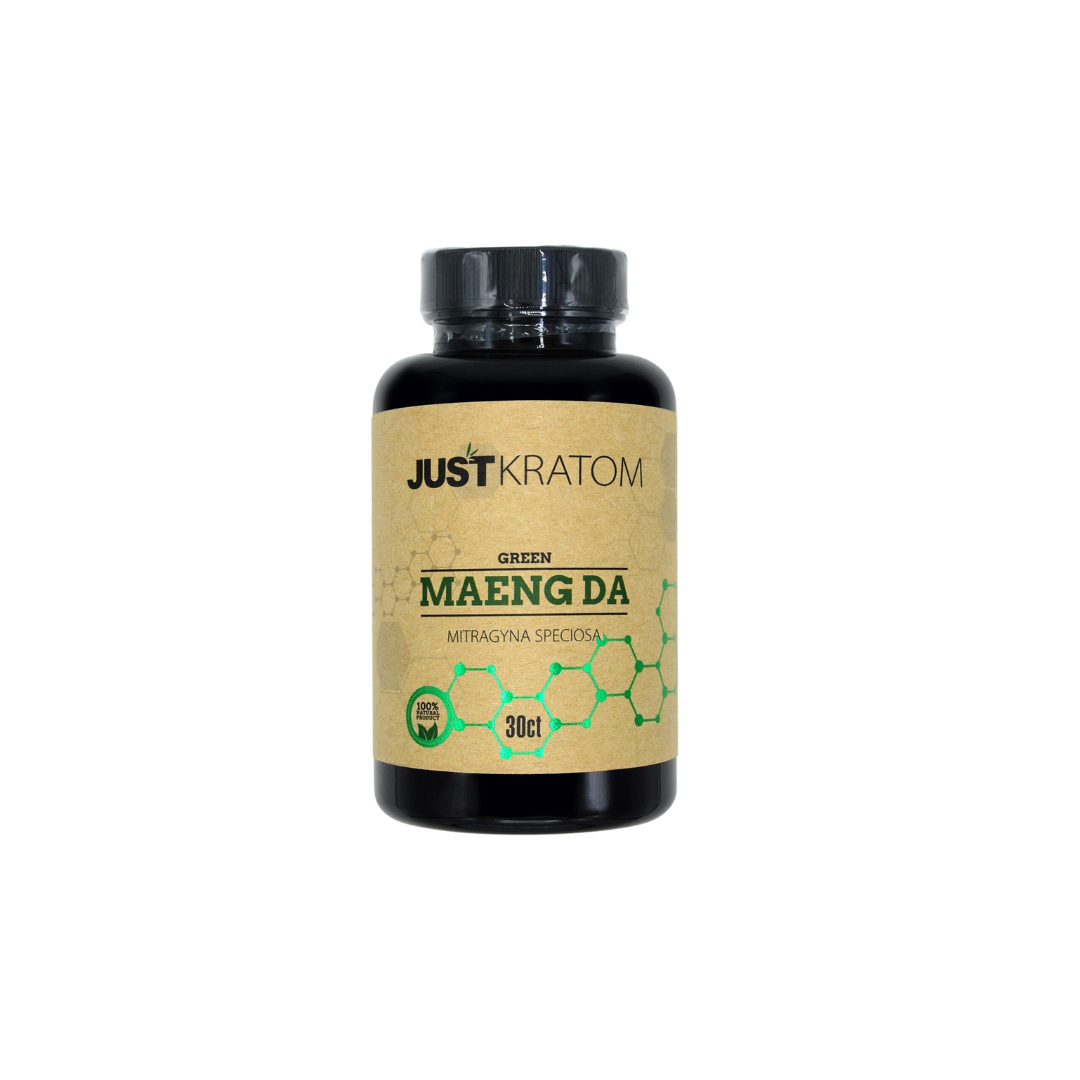 Just Kratom - Kratom Capsules Kratom Just Kratom 30 Count Green Maeng Da 