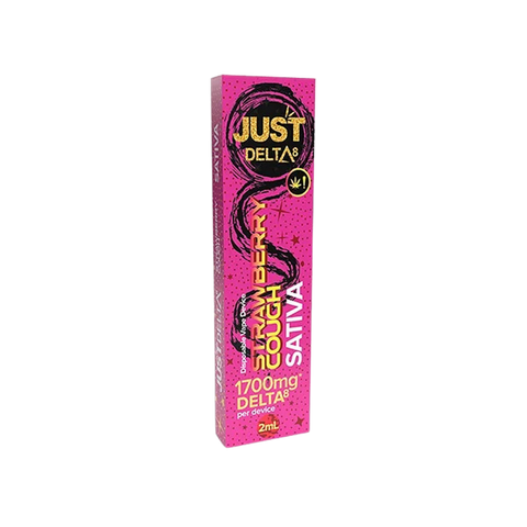 Just Delta - Delta 8 Disposable Oil Vape Vape Just Delta Strawberry Cough  