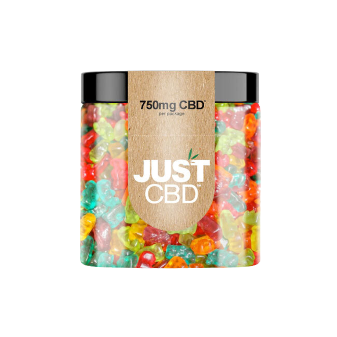 Just CBD - Gummies THC FREE Edibles Just CBD 750mg Gummy Bears 