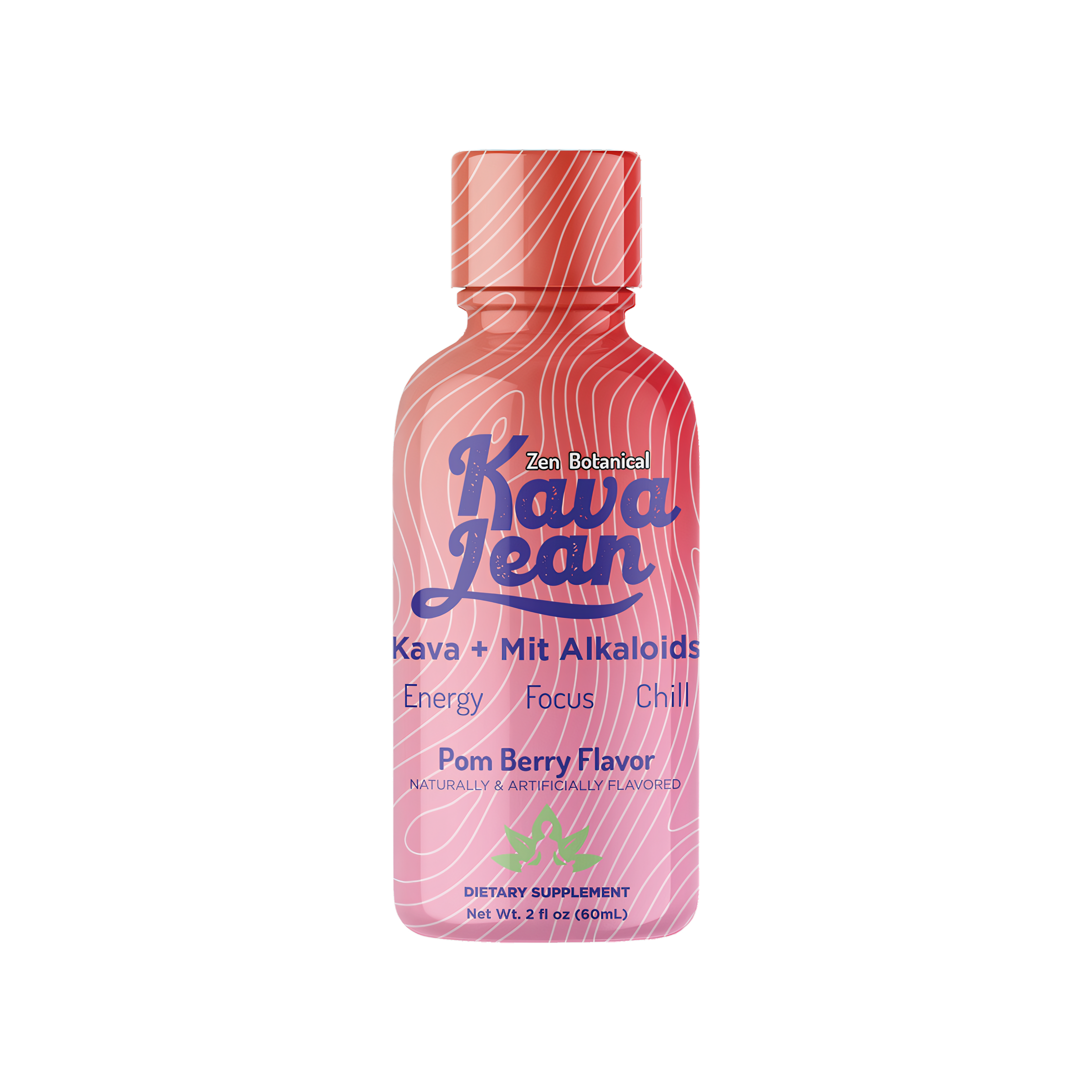 Kava Lean Pom Berry – 3 Pack Kratom Kava Lean