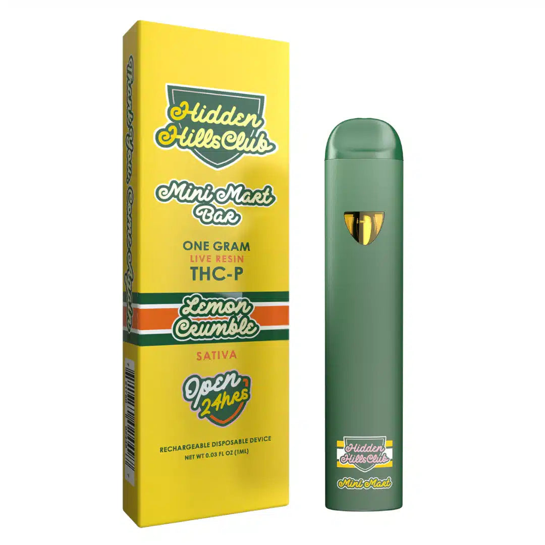 Hidden Hills Mini Mart Bar Vape Hidden Hills Lemon Crumble