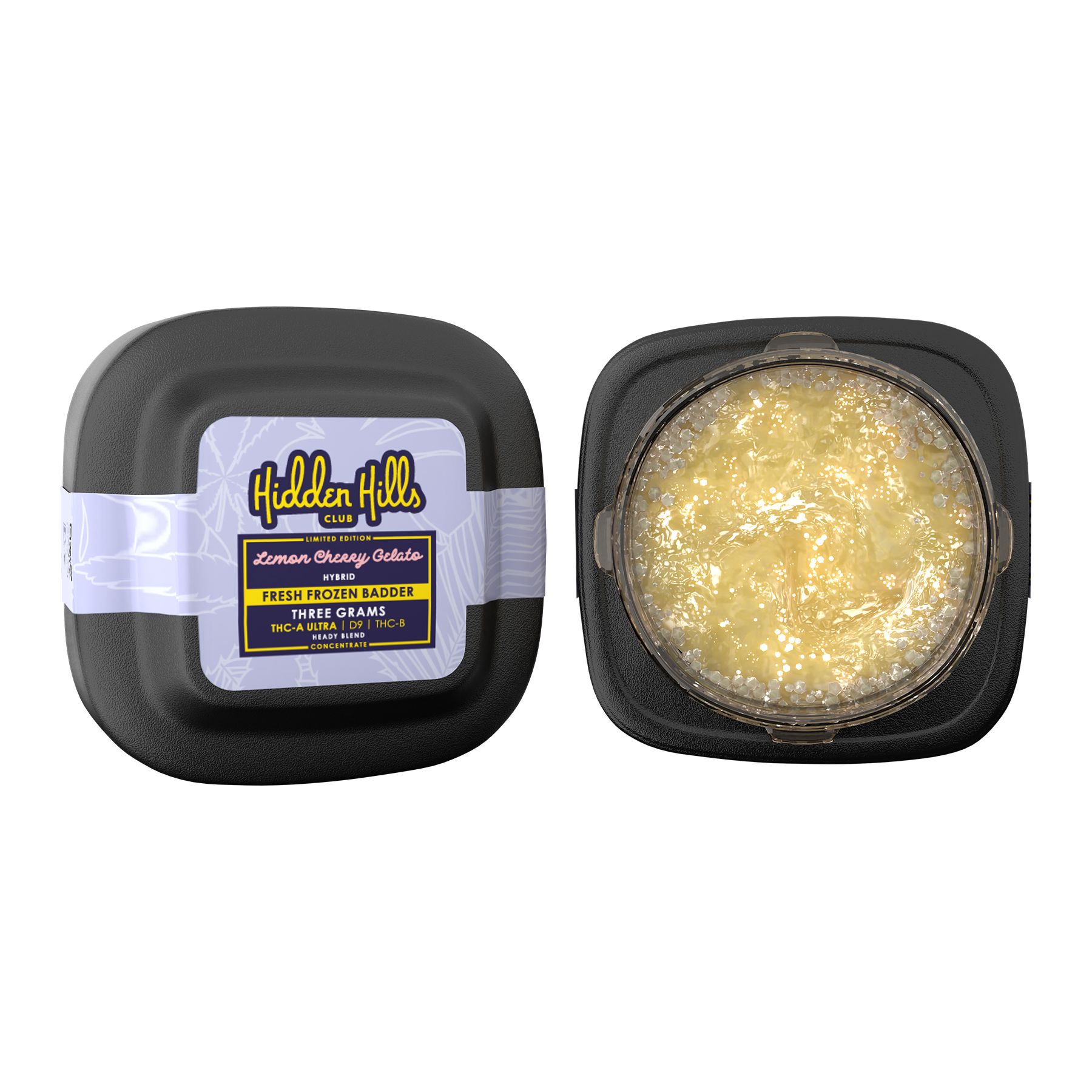 Hidden Hills Fresh Frozen Badder 3G Concentrates Hidden Hills Lemon Cherry Gelato Hybrid  