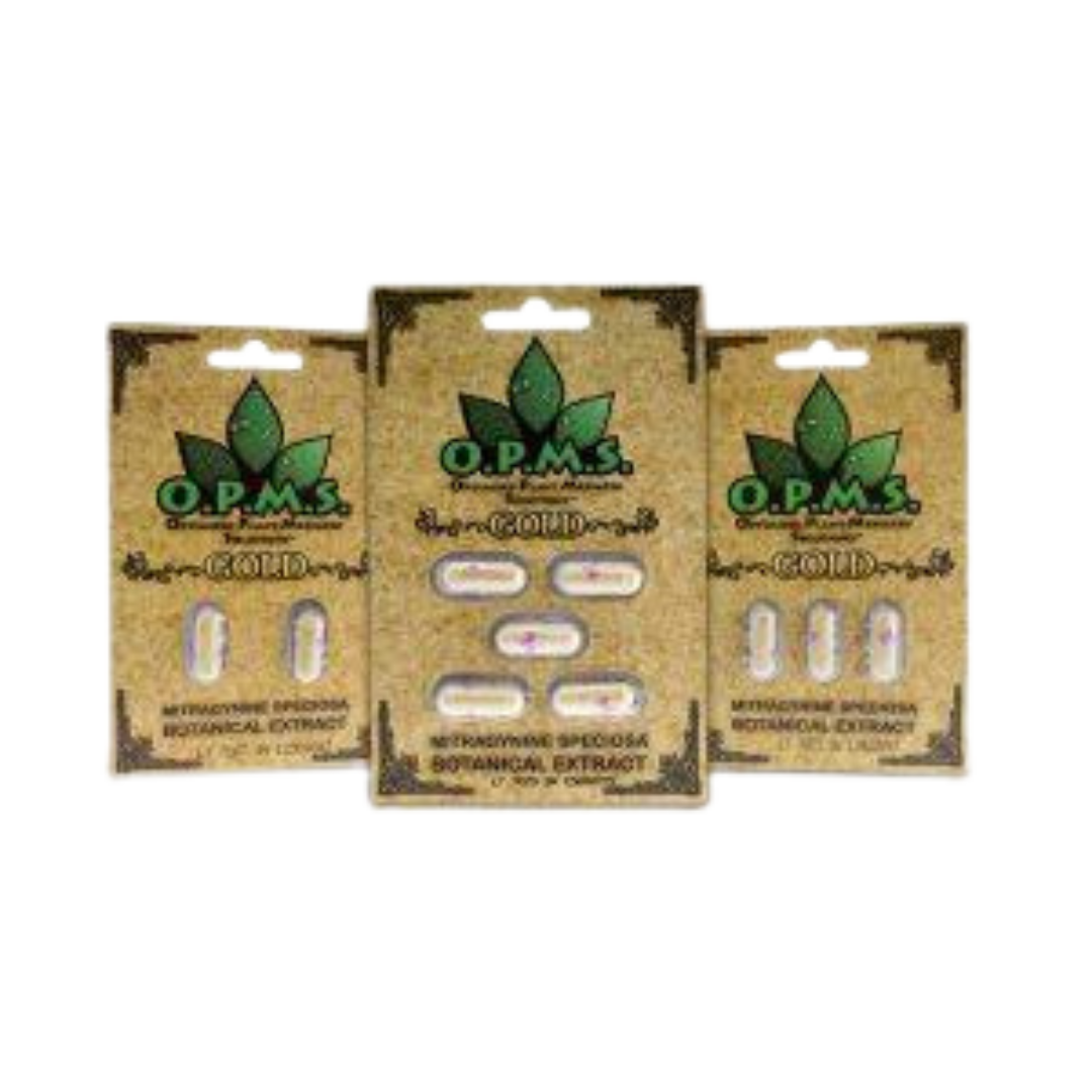 O.P.M.S Gold - Extract Capsules Kratom OPMS   