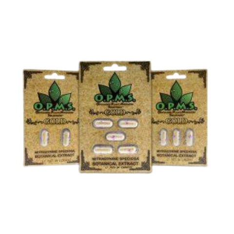O.P.M.S Gold - Extract Capsules Kratom OPMS   