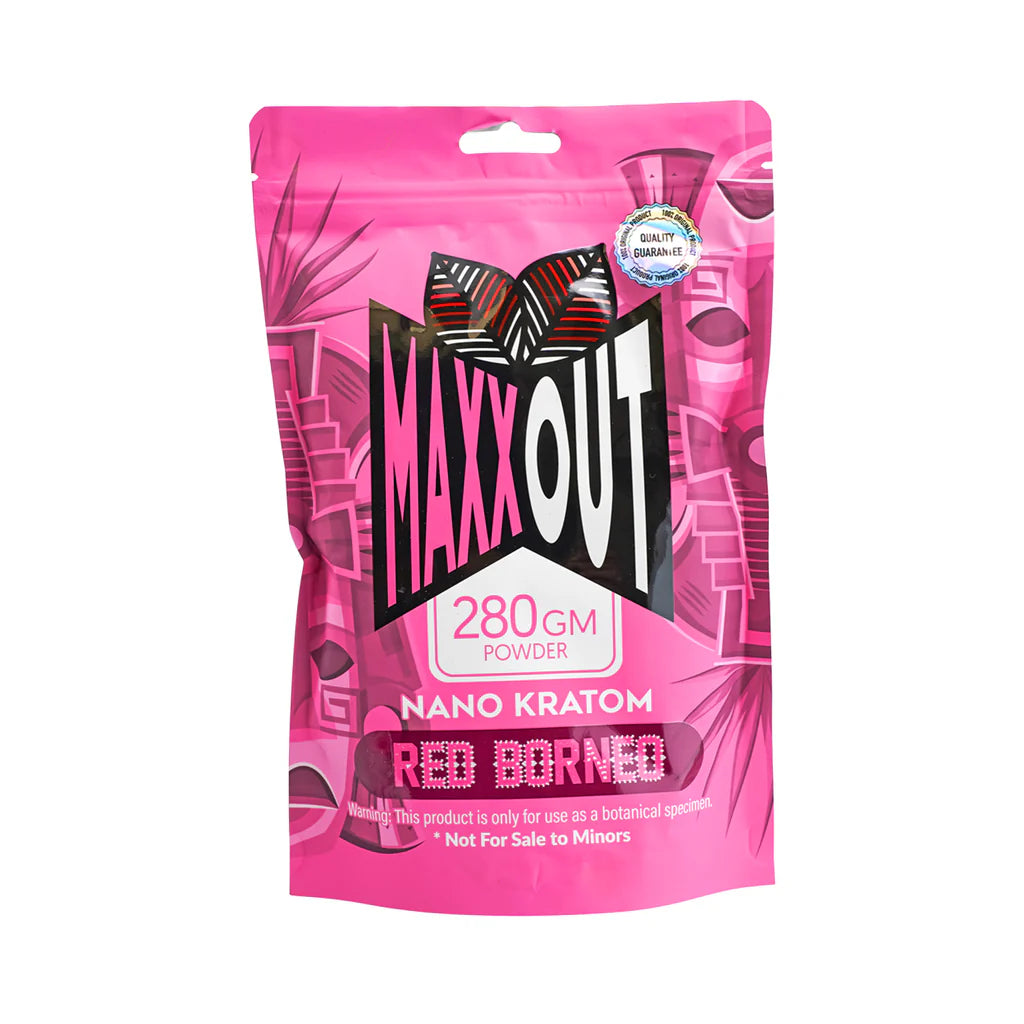 MaxxOut Kratom Powder Kratom MaxxOut Red Borneo 160G 