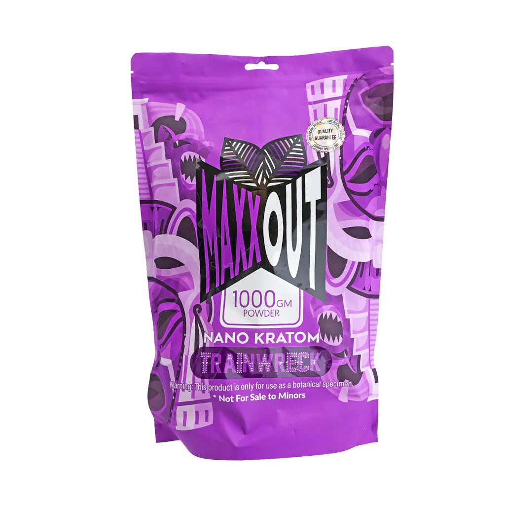 MaxxOut Kratom Powder Kratom MaxxOut Trainwreck 160G 
