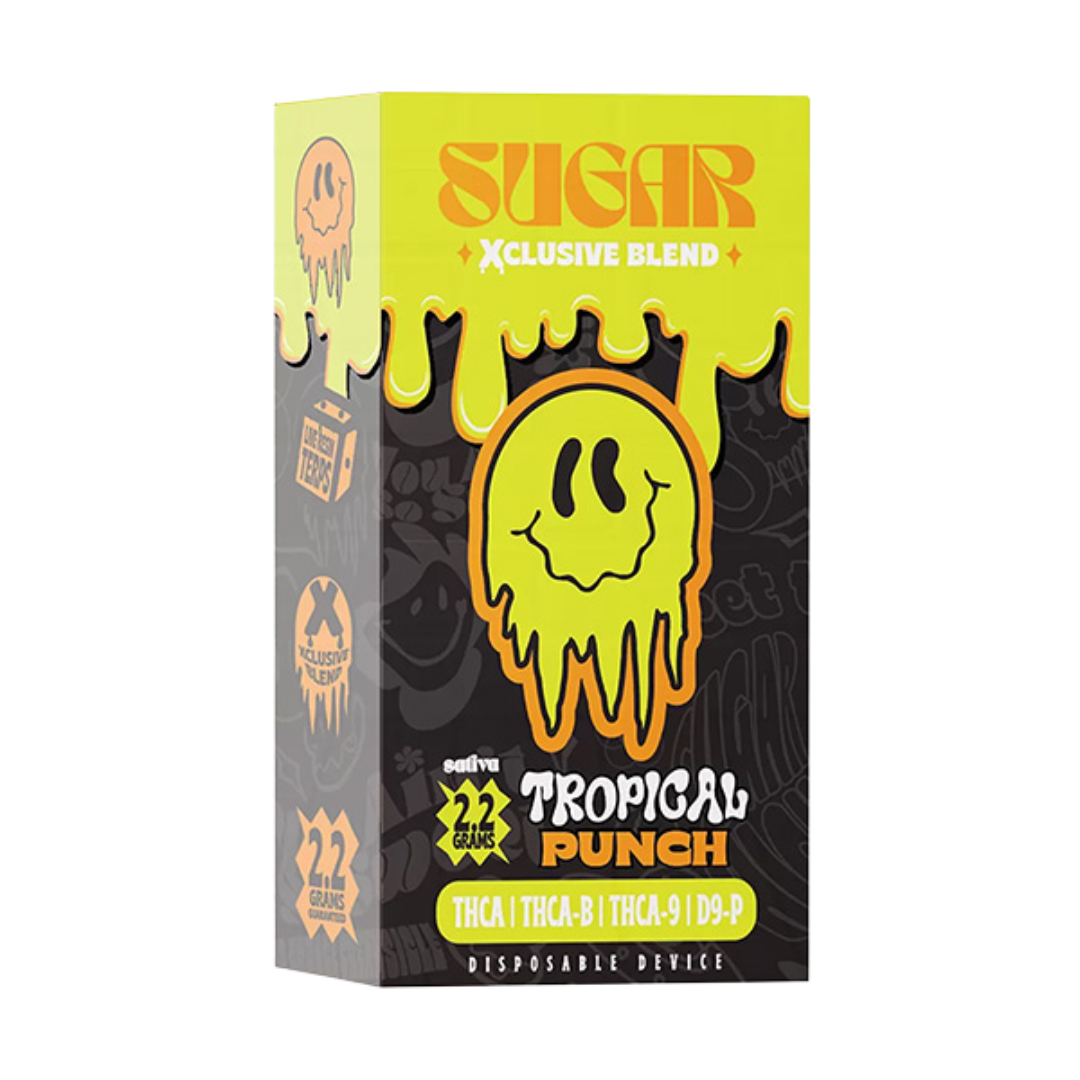 Sugar Xclusive Blend 2.2G Disposable Vape Trippy Sugar