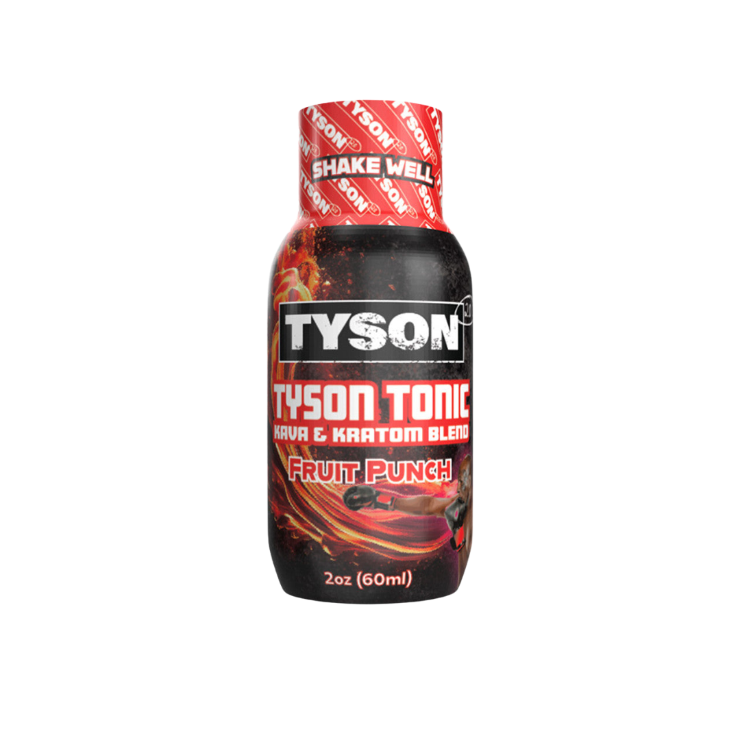 TYSON 2.0 Tonic Kava & Kratom Blend Shot Kratom Tyson 2.0 Fruit Punch  