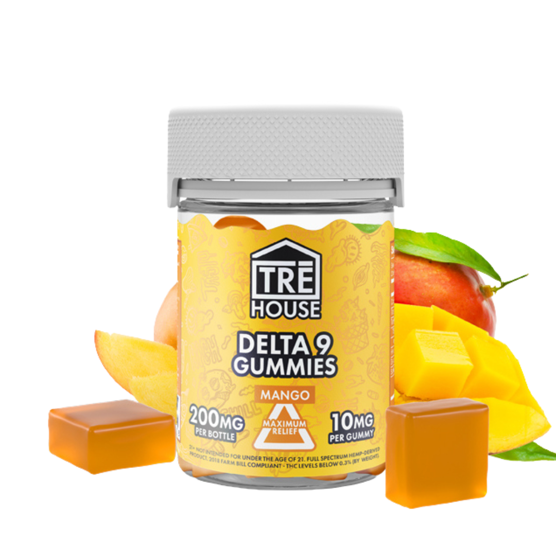 Tre House Delta 9 Gummies Edibles Tre House Mango  