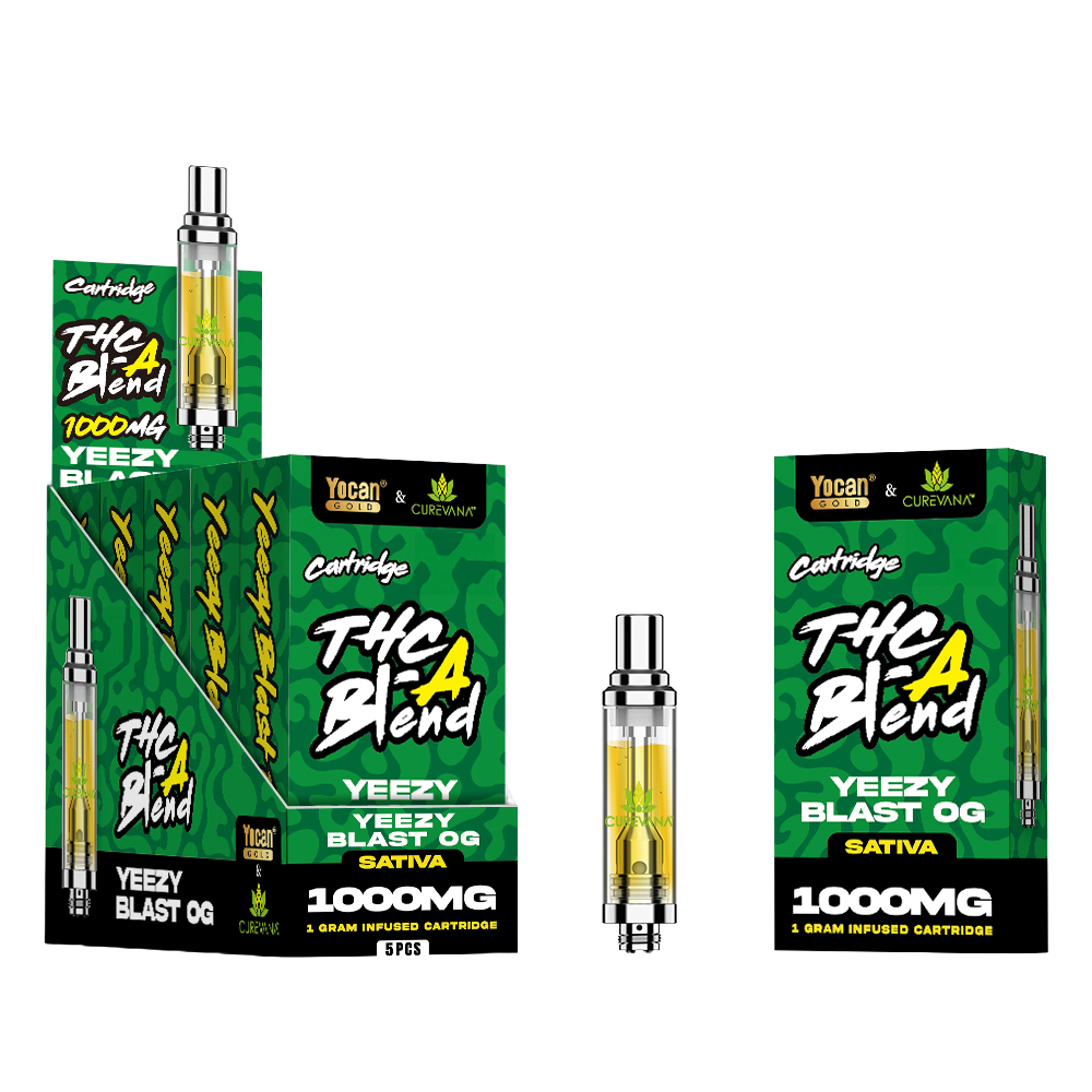 Yocan Gold 510 Cartridges By Curevana - 1 Gram Vape Yocan Cherry Pie