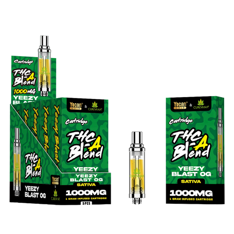 Yocan Gold 510 Cartridges By Curevana - 1 Gram Vape Yocan Cherry Pie