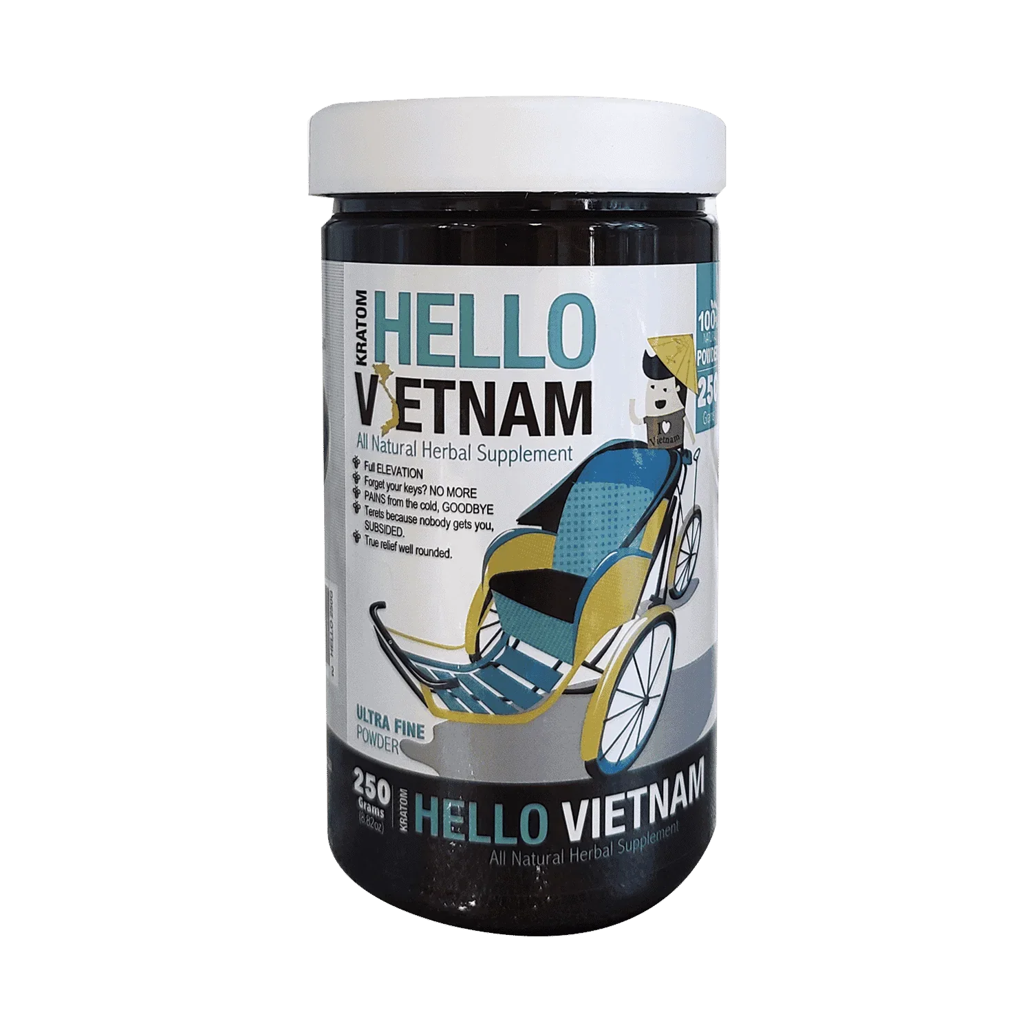 Bumble Bee Kratom Powder Kratom Bumble Bee Hello Vietnam 250 Grams 