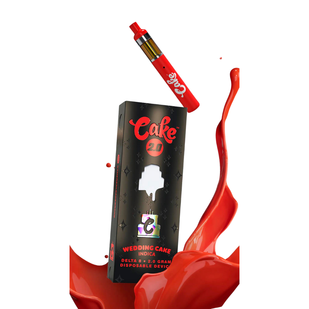 Cake - Delta 8 Disposable - 2G Vape Cake Wedding Cake  