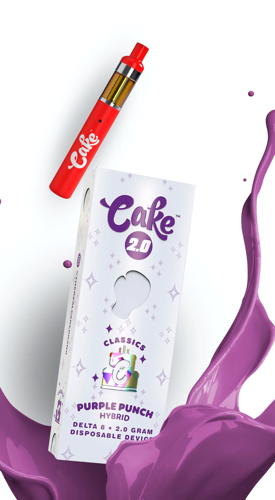 Cake - Delta 8 Disposable - 2G Vape Cake   