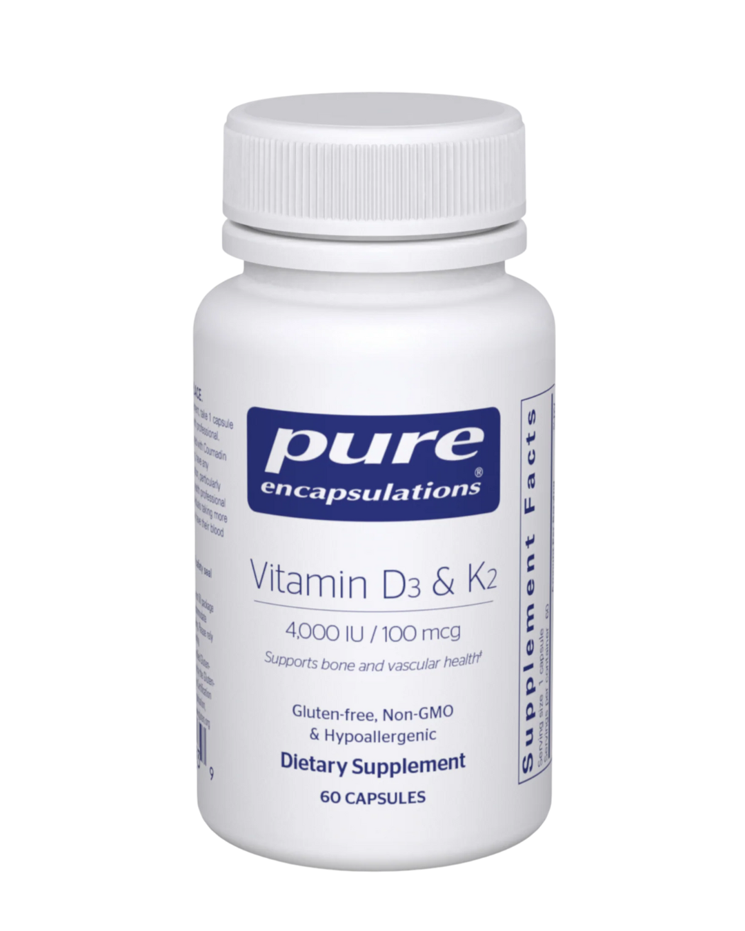 Vitamin D3 &amp; K2 — 60 Capsules Have A Nice Day