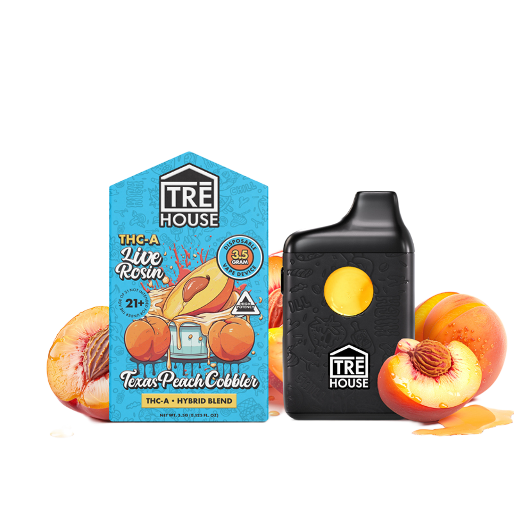 Tre house 3.5 Gram Disposable Vape Pens Vape Tre House Texas Punch Cobbler  