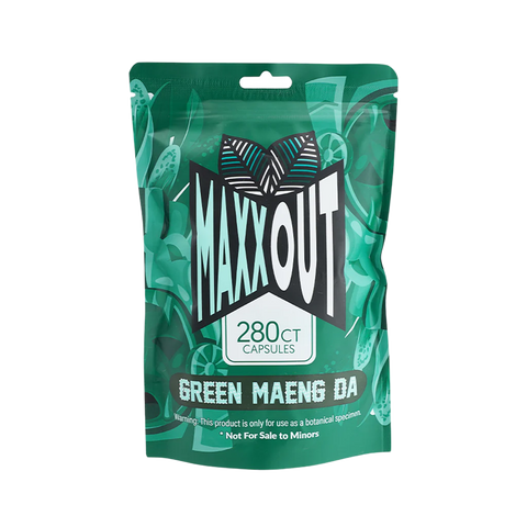 MaxxOut Kratom Capsules Kratom MaxxOut Green MaengDa 40ct