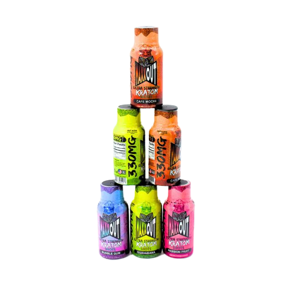 MaxxOut Kratom Extract Shot 330MG 30ML Bottle Kratom MaxxOut