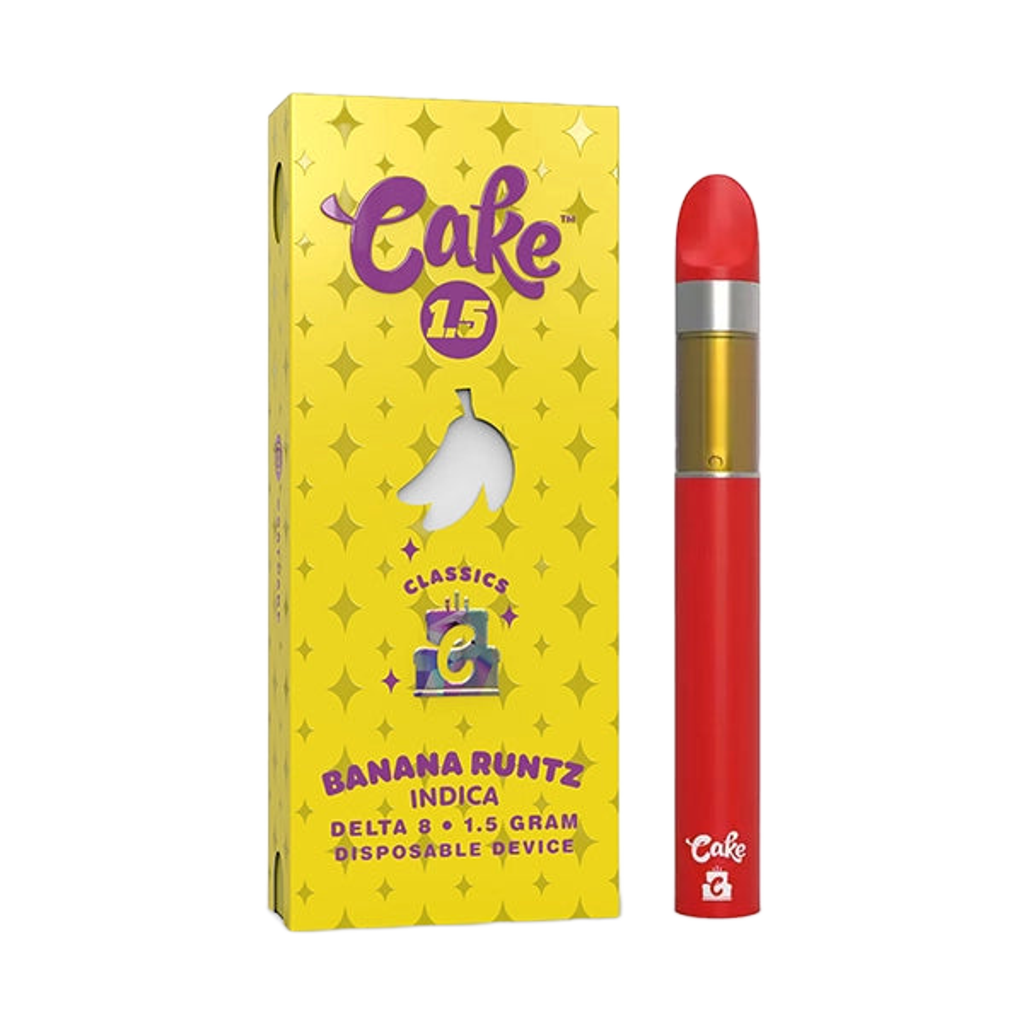 Cake - Delta 8 510 Disposable - 1.5G Vape Cake   