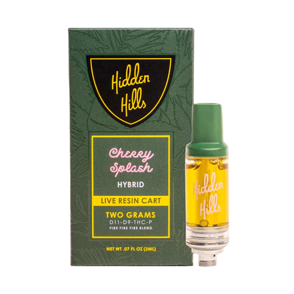 Hidden Hills Fire Fire Blend 2g Live Resin Cartridge Vape Hidden Hills   