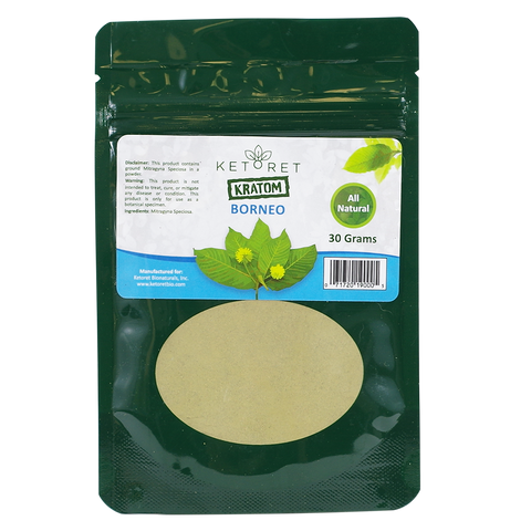 Ketoret Bio Kratom Powder Kratom Ketoret Bio Borneo 30 Gram 