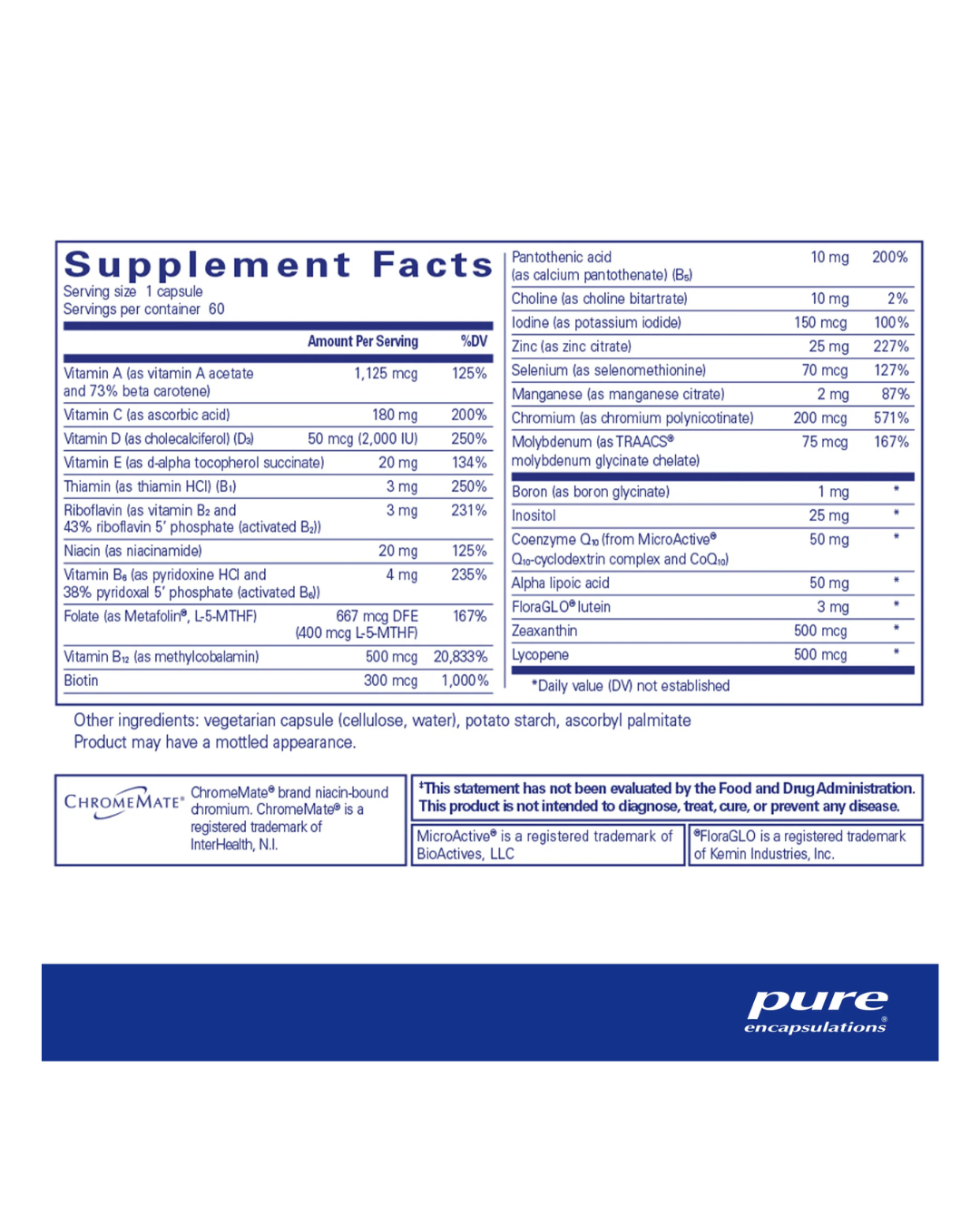 O.N.E.™ Multivitamin — 30 Capsules Have A Nice Day