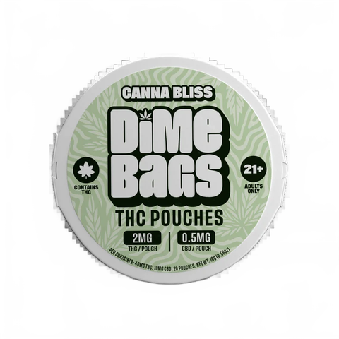 Dime Bags THC Pouches Canna Bliss - Single Can Edibles Dime Bags