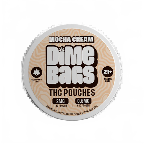 Dime Bags THC Pouches Espresso Kick - Single Can Edibles Dime Bags