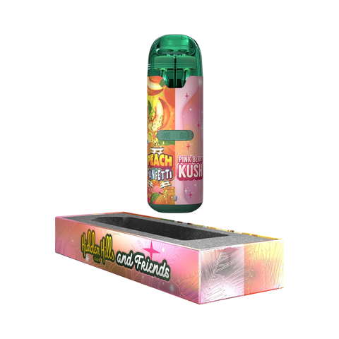 Hidden Hills Dual Flavor THC-A Disposable Vape Hidden Hills Punch Funfetti / Pink Berry Kush  