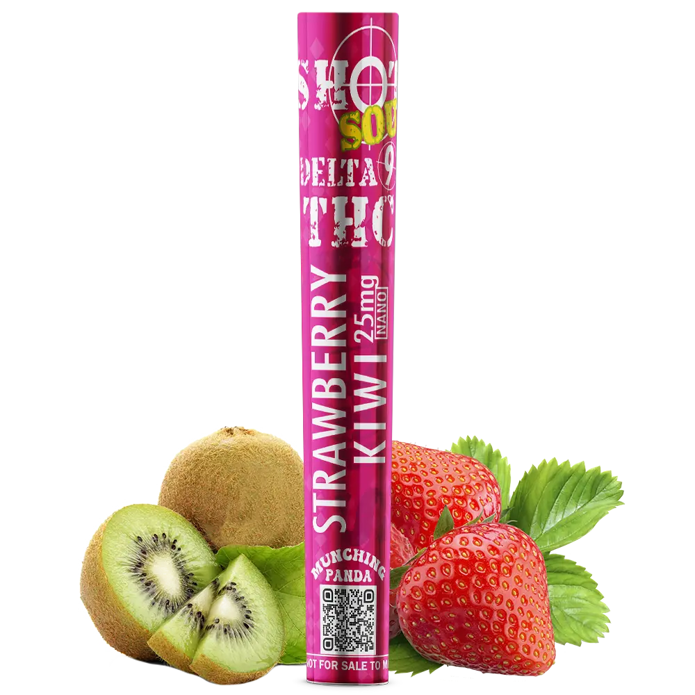 Munching Panda 25mg delta 9 THC nano Edibles Munching Panda