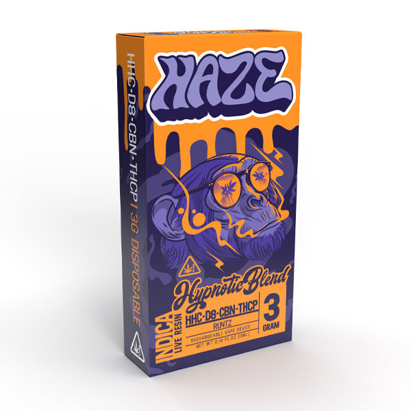 Haze Disposable Vape 3G Vape Haze Hypnotic (Indica)  