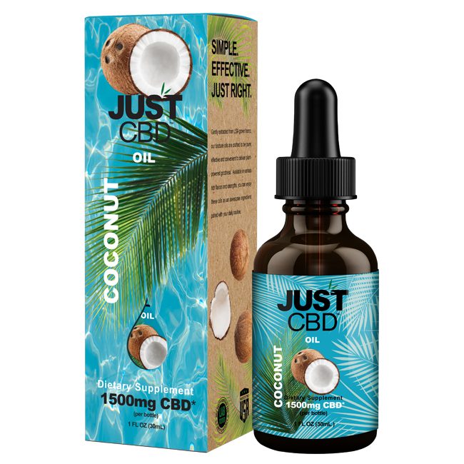 Just CBD - CBD Tincture - Coconut Oils Just CBD