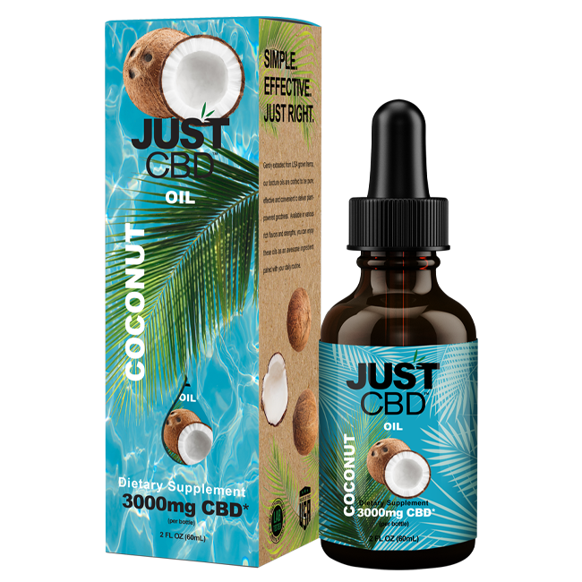 Just CBD - CBD Tincture - Coconut Oils Just CBD